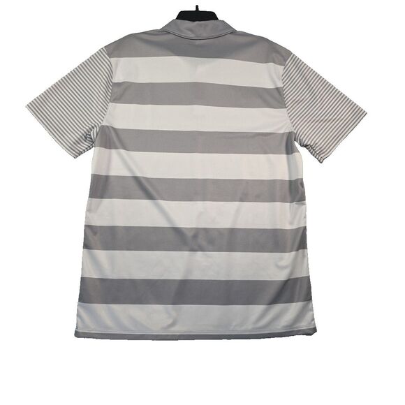 Nike Dri-Fit Polo Shirt Los Angeles Rams Men's Standard fit Size L Striped NWT - Picture 2 of 10